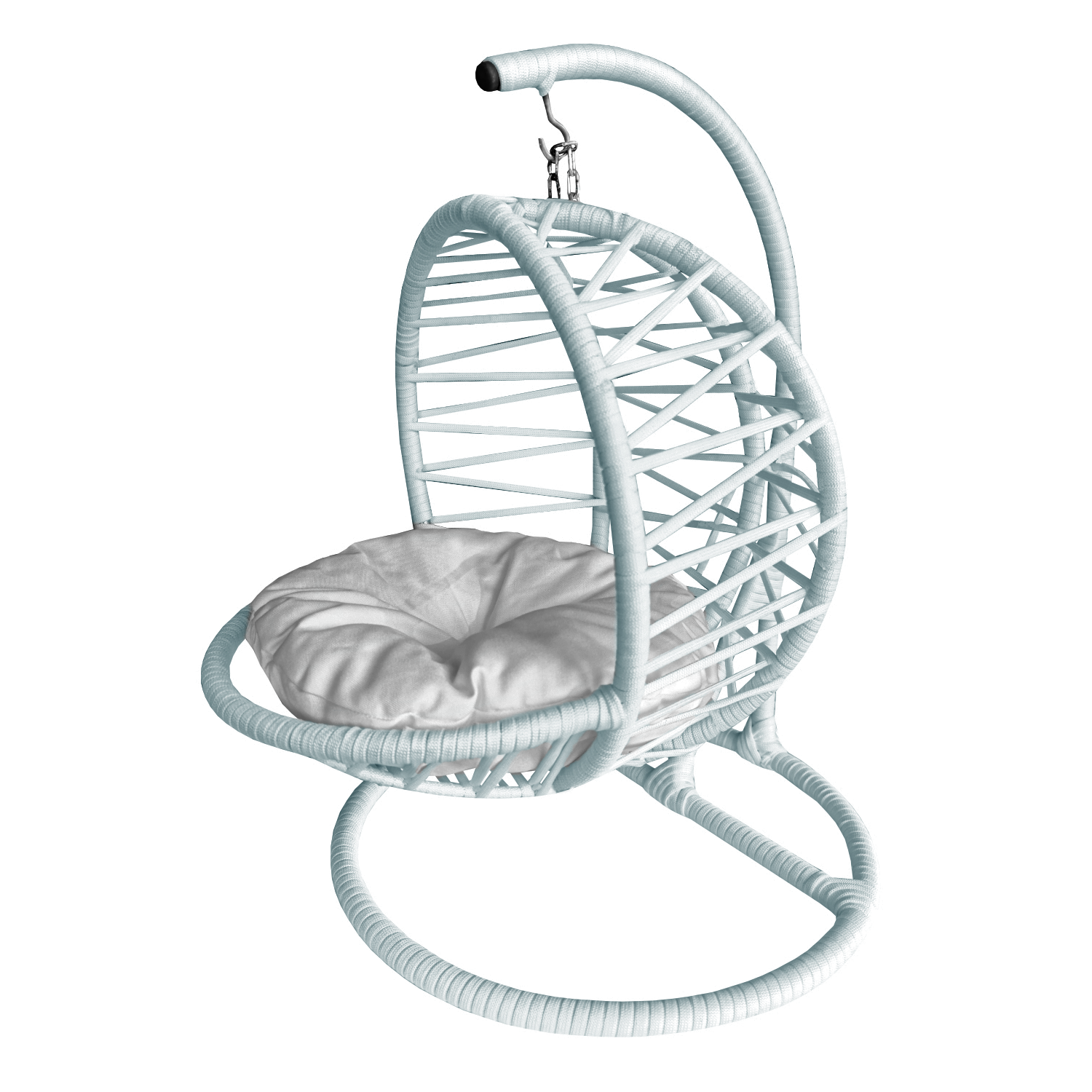 Karamel Pet Kedi Hamağı Minderli Kedi Salıncağı 40*42 cm-62 cm Açık Mavi