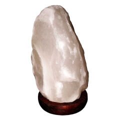 Doğal Kaya Tuzu Lambası Çankırı Kablolu Ampüllü Beyaz 1-2 Kg