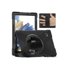 Samsung Galaxy Tab A11 Plus Kılıf Amazing Tablet Kapak - Siyah