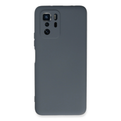 Xiaomi Poco X3 Gt Kılıf Nano İçi Kadife Silikon - Gri