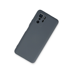 Xiaomi Poco X3 Gt Kılıf Nano İçi Kadife Silikon - Gri