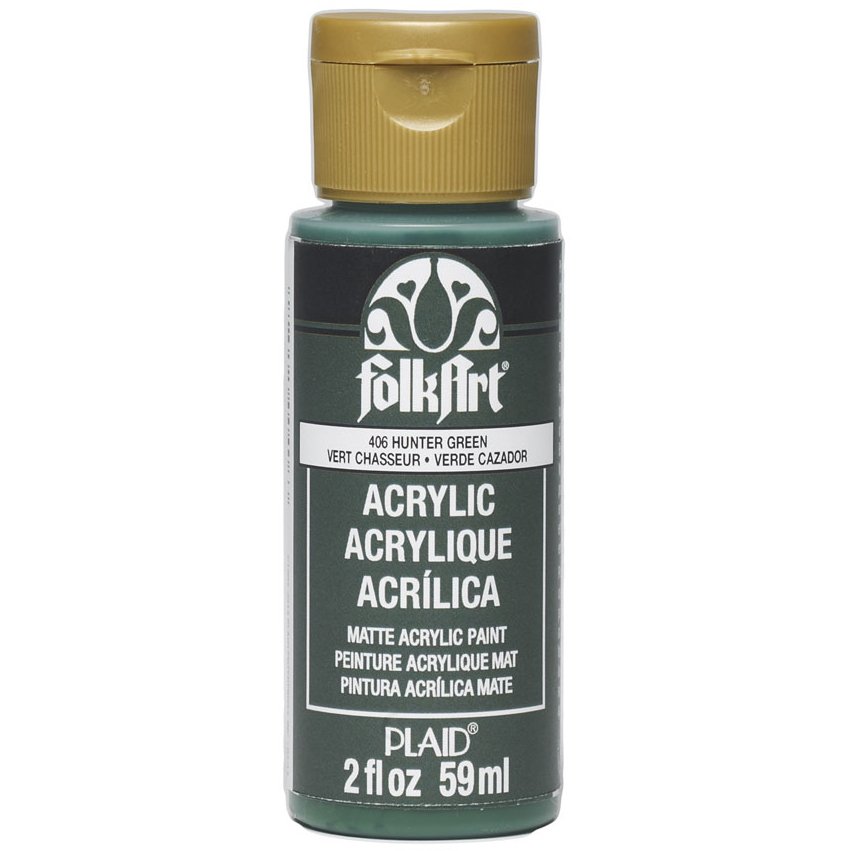 Folkart Akrilik Boya 59 ml - 406 Hunter Green