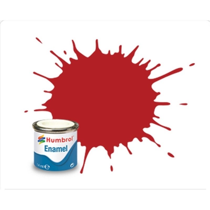Enamel Maket Boyası - Insignia Red Mat - 14ml - N:153