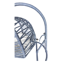 Karamel Pet Kedi Hamağı Minderli Kedi Salıncağı 40*42 cm-62 cm Mavi