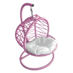 Karamel Pet Kedi Hamağı Minderli Kedi Salıncağı 40*42 cm-62 cm Pembe