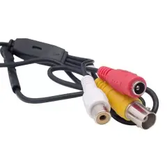 Powermaster Pm-19304 3.6 Mm 800 Tvl 1/4 Sensör Mikrofonlu Vida Tip Mini Kamera