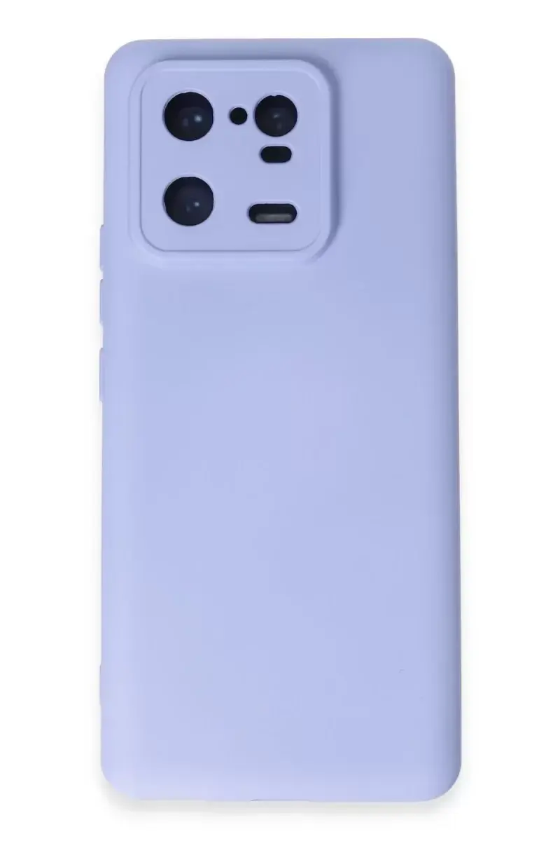 Newface Xiaomi Mi 13 Pro Kılıf Nano İçi Kadife Silikon - Lila