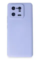 Newface Xiaomi Mi 13 Pro Kılıf Nano İçi Kadife Silikon - Lila