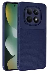 Newface Xiaomi Redmi Note 15 4g Auto Focus Karbon Kapak - Lacivert