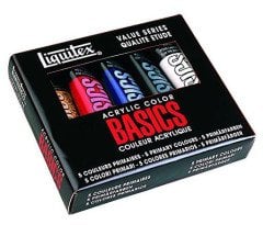 Basics Akrilik Boya Seti 5x118ml