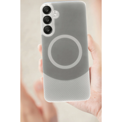 Samsung A26 Kılıf Maya Karbon Kapak - Kırmızı