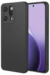 Newface Oppo Reno 14 First Silikon - Siyah