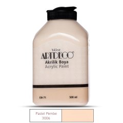 Akrilik Boya 500 ML Pastel Pembe 70L-3006