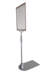 Ördek Ayaklı Plastik A3 Çerçeve Takımı Beyaz - 10 Adet