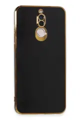 Newface Huawei Mate 10 Lite Kılıf Volet Silikon - Siyah