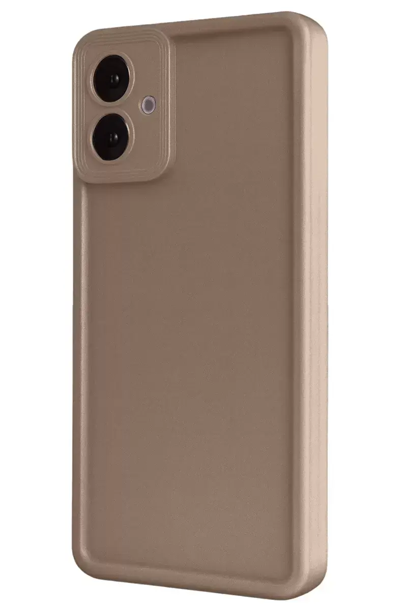 Newface Samsung Galaxy A07 4g Viera Silikon - Kahverengi