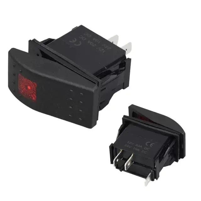 Swion Işıklı 3p On-off 12-24v Marın Switch (ıc-134m)