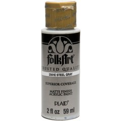 Folkart Akrilik Boya 59 ml - 2561 Steel Gray