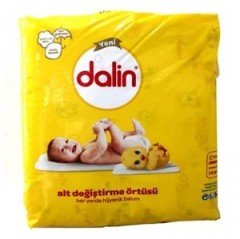 Dalin Alt Değiştirme Örtüsü 10`lu (60x60 cm)