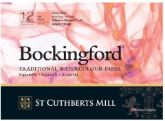 Bockingford Hot Press Suluboya Blok 13x18cm 300gr 12 Yaprak
