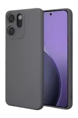 Newface Oppo Reno 14f First Silikon - Gri