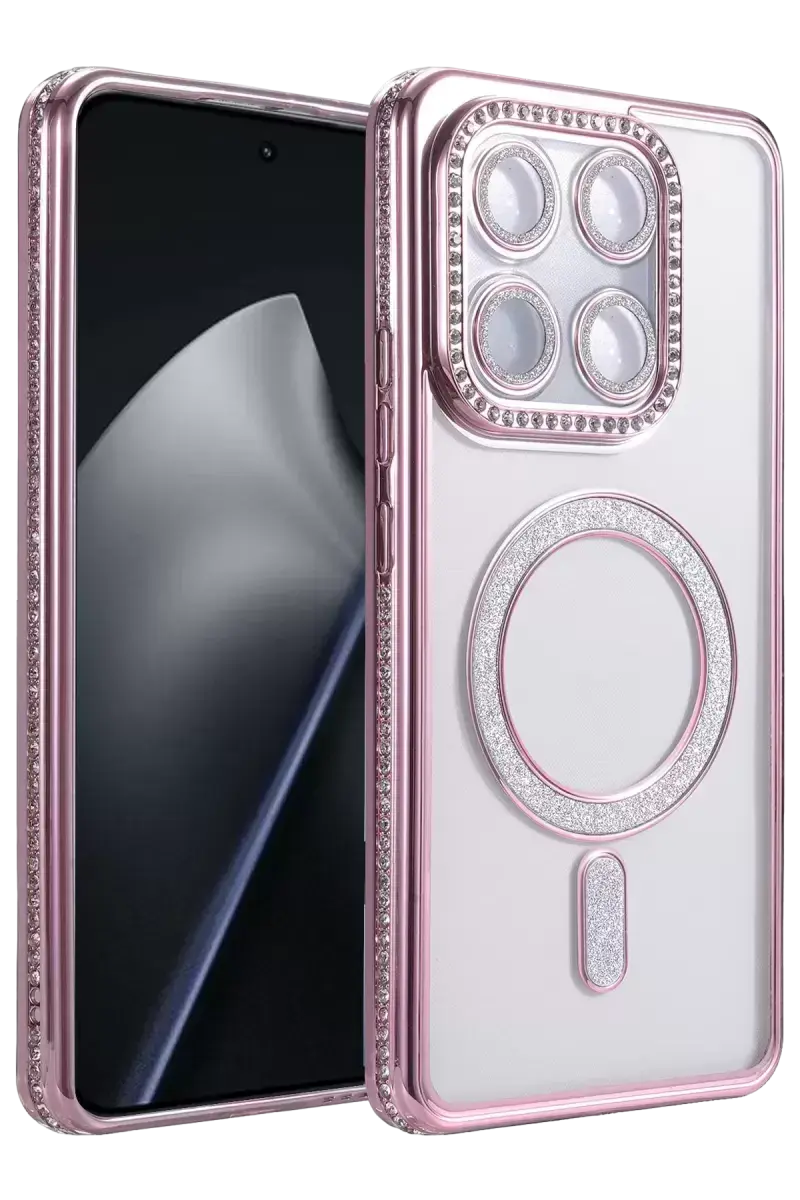 Joko Xiaomi Mi 15t Pro Joke Simli Magneticsafe Kılıf - Pembe