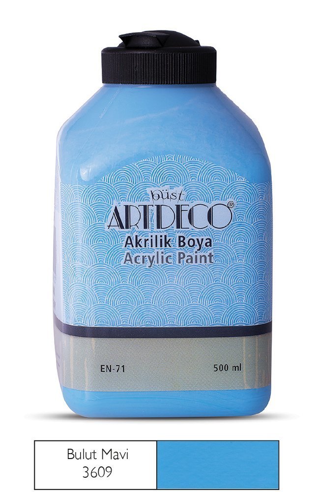 Akrilik Boya 500 ML Bulut Mavi 70L-3609