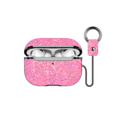 Onegif  Airpods 3 (3.nesil) Bright Simli Airpods Kapak - Pembe