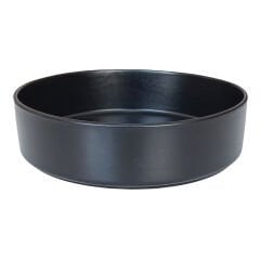 Markapet Seramik Köpek Mama Su Kabı 1400 ml 20 Cm Siyah