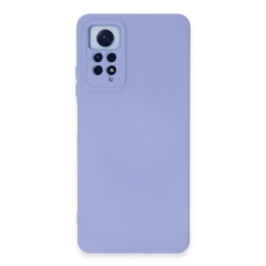 Xiaomi Redmi Note 12 Pro 4g Kılıf Nano İçi Kadife Silikon - Lila
