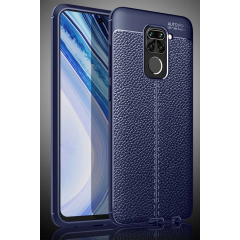 Xiaomi Redmi Note 9 Kılıf Auto Focus Kapak - Lacivert