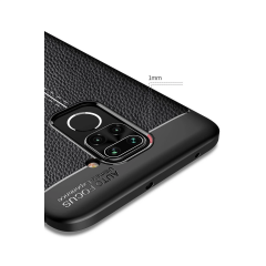 Xiaomi Redmi Note 9 Kılıf Auto Focus Kapak - Lacivert