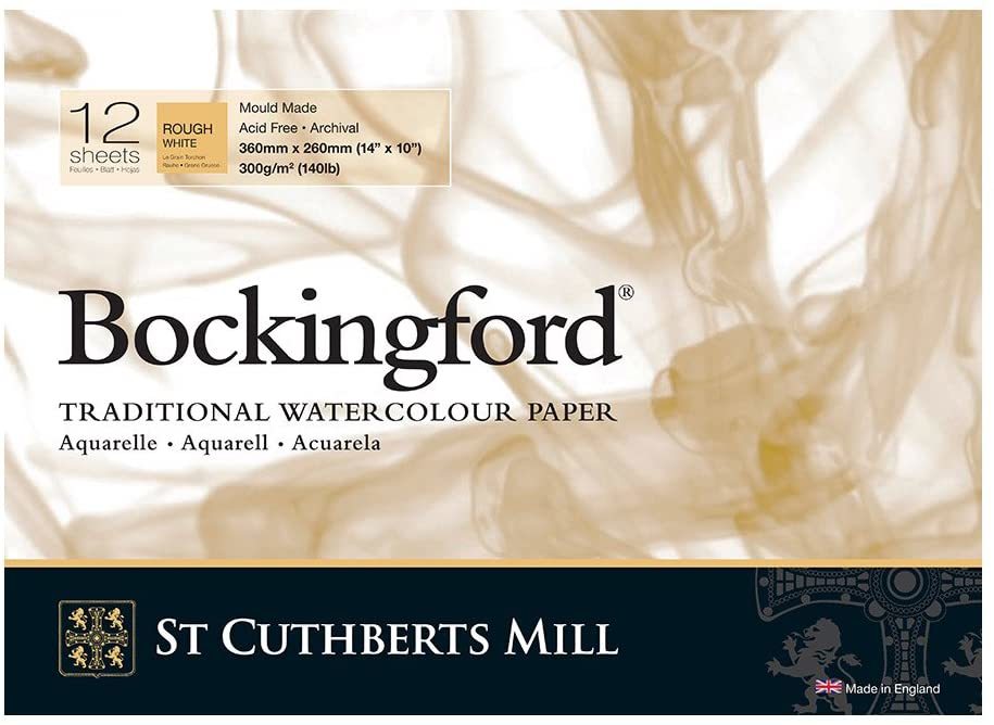 Bockingford Rough Suluboya Blok 26x36cm 300gr 12 Yaprak