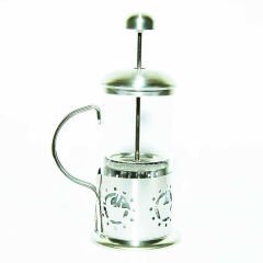 French Press Bitki Çayı Cam Demliği 03 350 ML