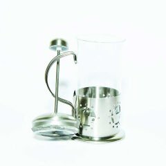 French Press Bitki Çayı Cam Demliği 03 350 ML