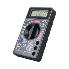 Tenon Dt-830d Siyah Dc/ac Voltaj Akım Ölçer Dijital Multimetre Ölçü Aleti