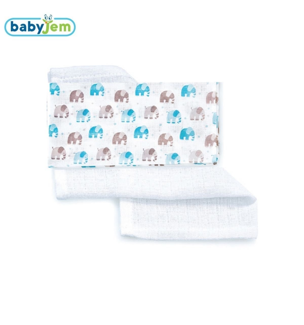 Babyjem Müslin Mendil 4 Adet Fil Desen
