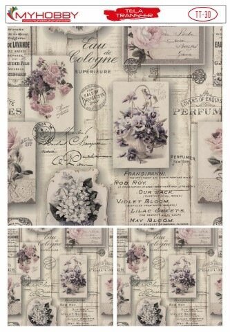 Tela Transfer Yapışkanlı 35x50cm TT-30