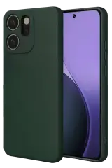 Newface Oppo Reno 14f First Silikon - Koyu Yeşil
