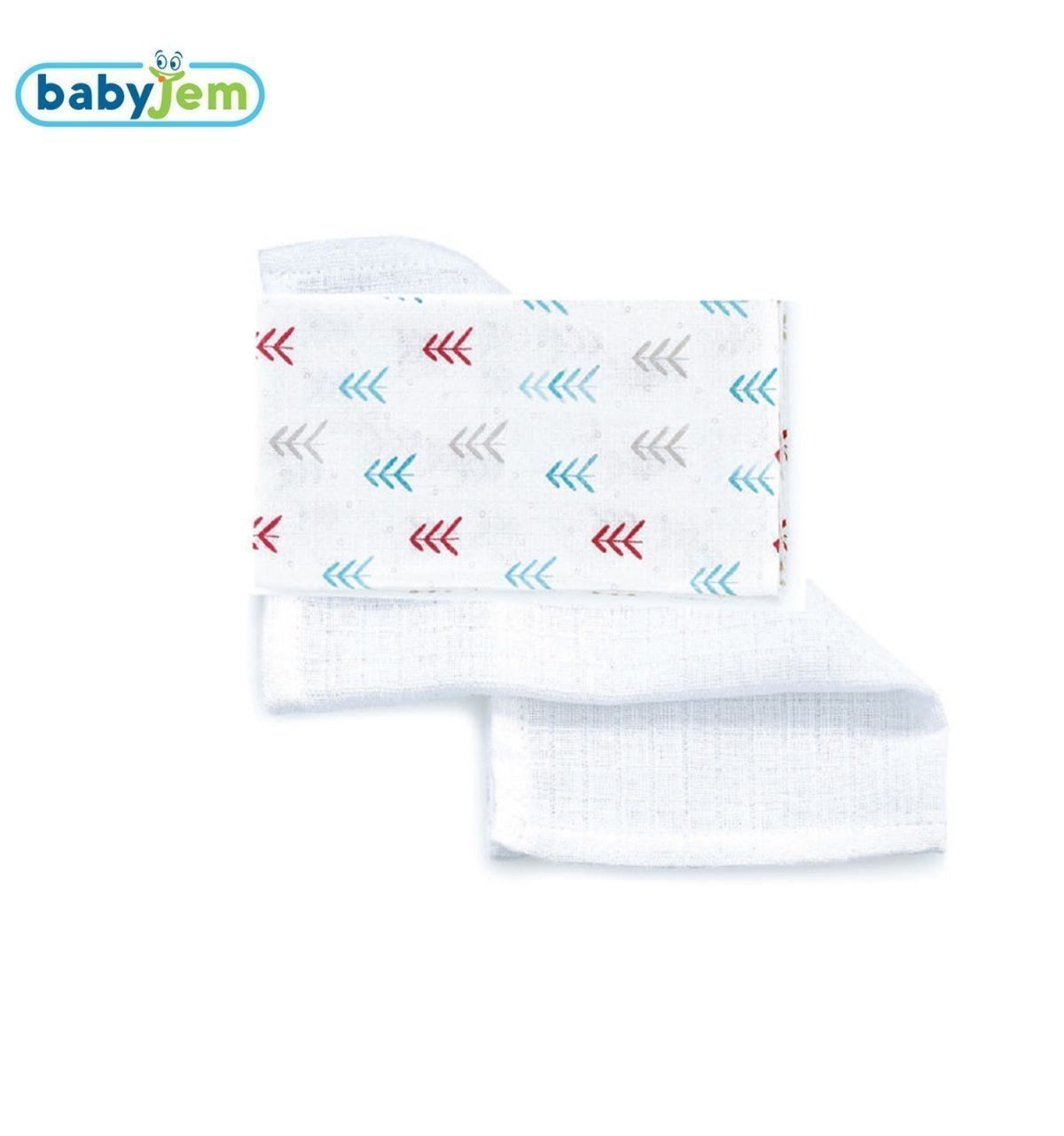 Babyjem Müslin Mendil 4 Adet Ok Desen