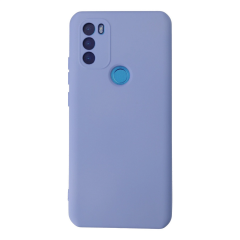 General Mobile Gm 21 Plus Kılıf Nano İçi Kadife Silikon - Lila