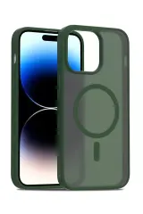 Joko Apple İphone 14 Pro Jota Magsafe Kapak - Koyu Yeşil