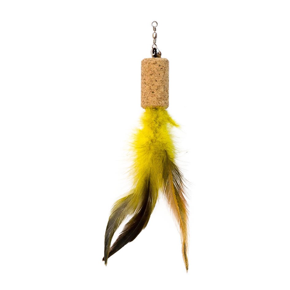 Eastland Tüylü Çıngıraklı Mantar Kedi Oyuncağı 2,2 x 4 cm