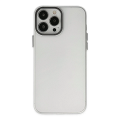 İphone 13 Pro Max Kılıf Modos Metal Kapak - Şeffaf