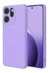 Newface Oppo Reno 14f First Silikon - Lila