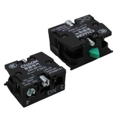 Lay5-be102 22 Mm Kontak Blok No Kırmızı