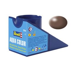 Aqua Color Maket Boyası - Brown Silk Mat - 18ml - 36381