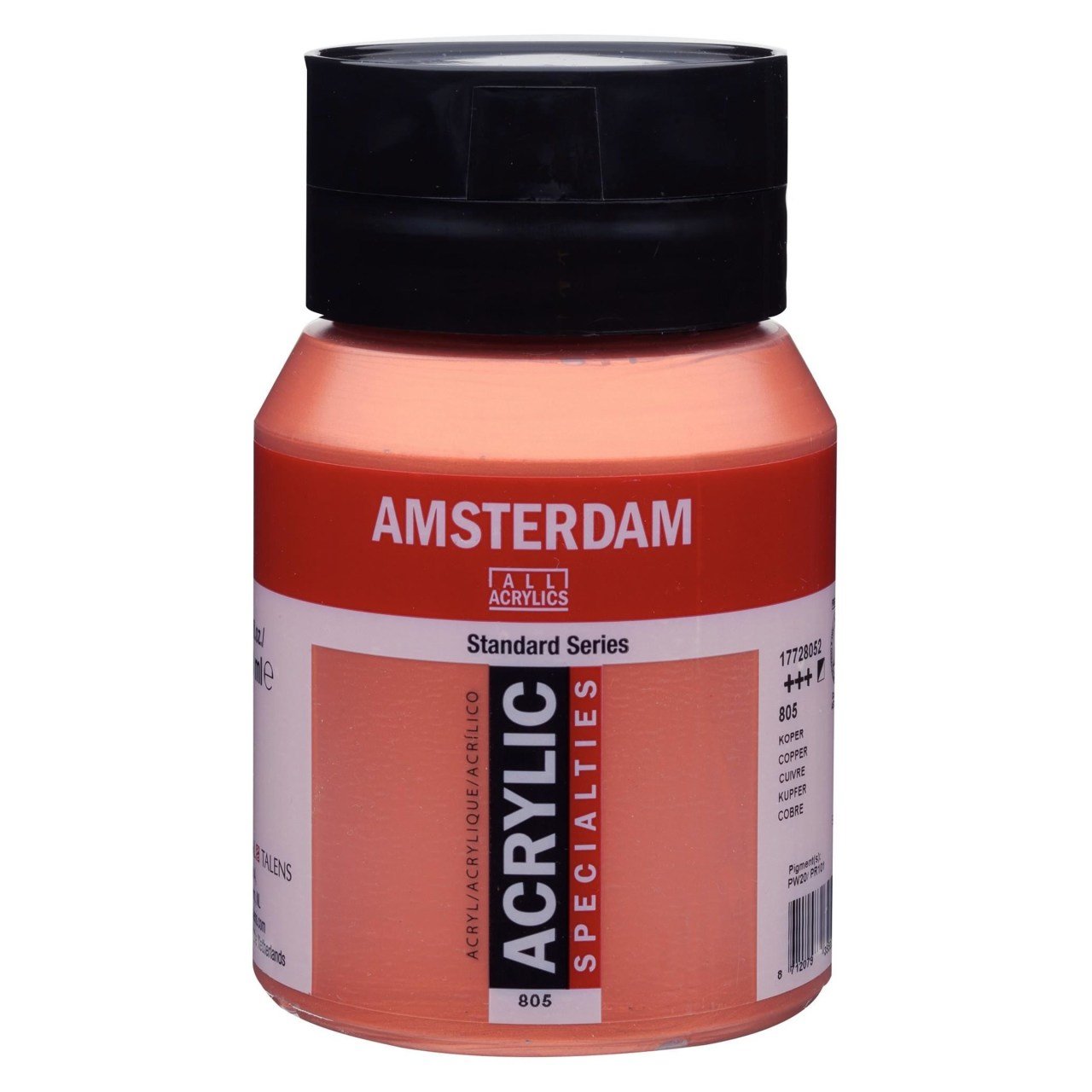 Akrilik Metalik Boya 500ml. N:805 Copper