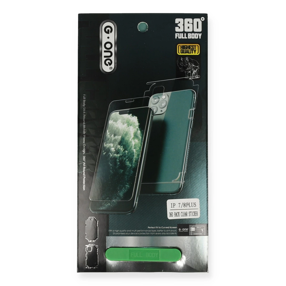 İphone 11 Pro 360 Mat Full Body Arka Koruyucu