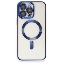 İphone 15 Pro Kılıf Kross Magneticsafe Kapak - Lacivert
